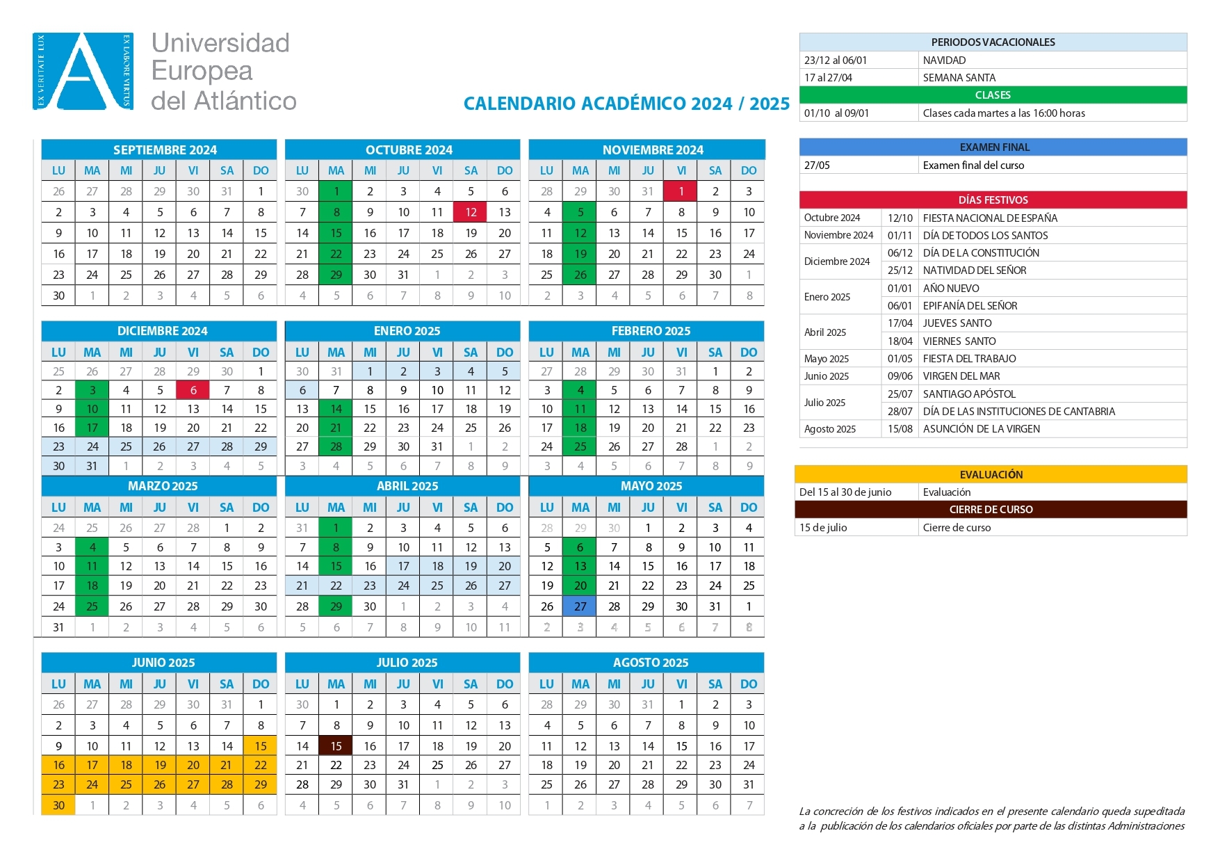 calendario